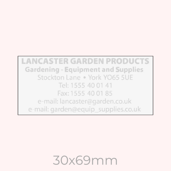 Custom Rectangle Stamp - Image 6
