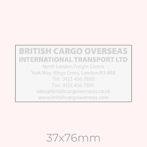 Custom Rectangle Stamp - Image 7
