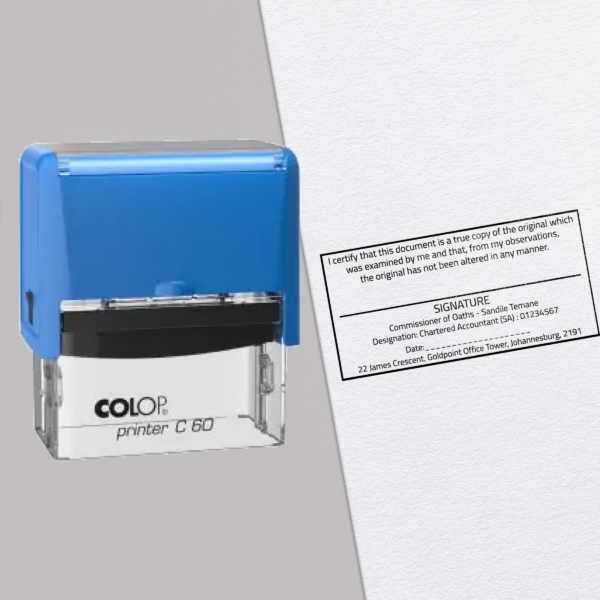 Certification Stamp