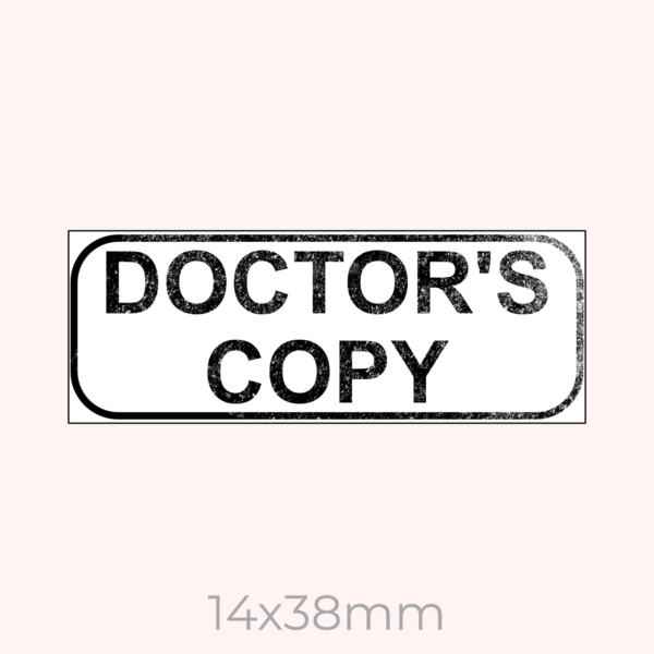 Doctor's Copy Stamp