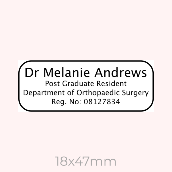 Doctor's Practice Stamp
