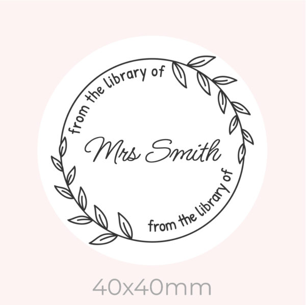 Library stamp