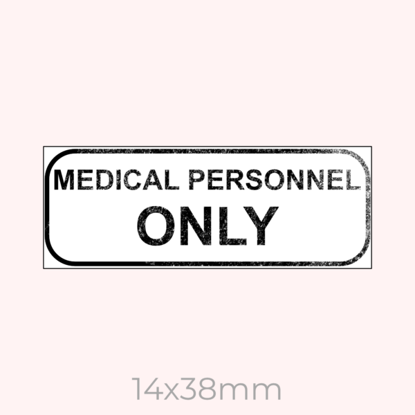 Medical Personnel Stamp