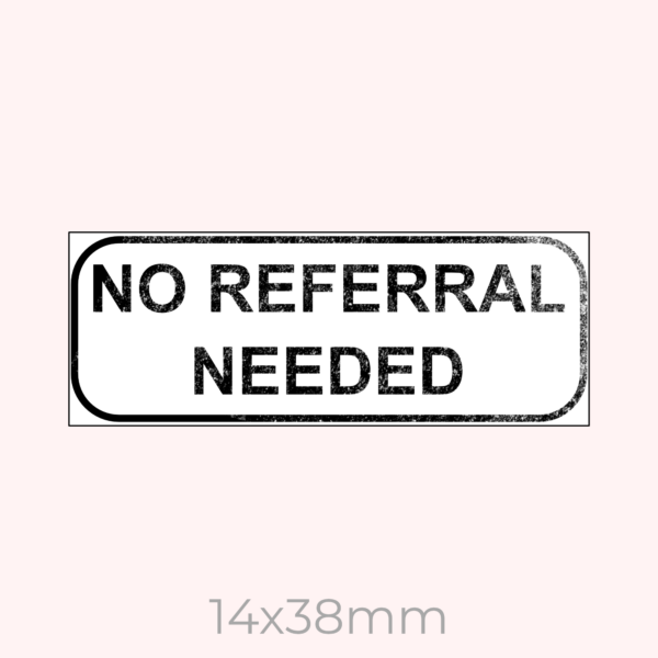 No Referral Needed
