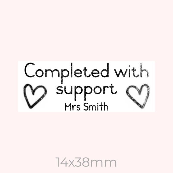 Completed with Support