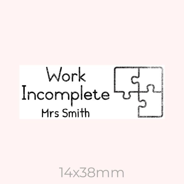 Work Incomplete